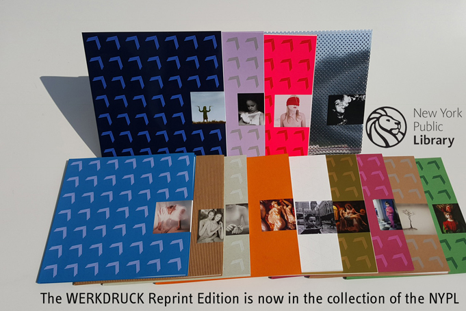 Werkdruck Reprint Edition is in NYPL collection now